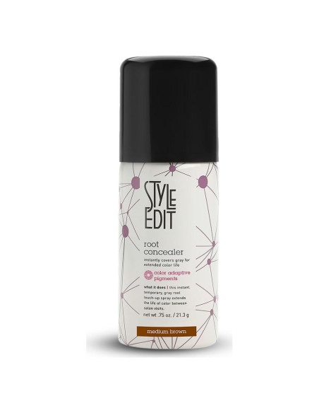 Spray Retoque Raíces Castaño Medio Style Edit 21.26 g Spray Retoque Raíces Castaño Medio Style Edit 21.26 g
