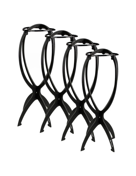 Soporte Plegable para Pelucas Milano - Paquete de 4 Unidades Soporte Plegable para Pelucas Milano - Paquete de 4 Unidades