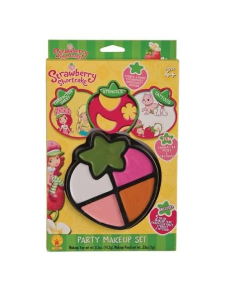 Conjunto de Maquillaje Fresa Shortcake Rubies Costume Co Conjunto de Maquillaje Fresa Shortcake Rubies Costume Co