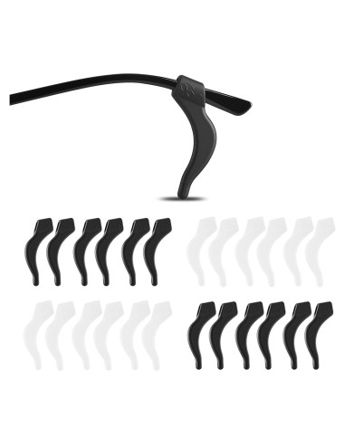 Ganchos para Gafas Omnful - 12 Pares Silicona Antideslizante