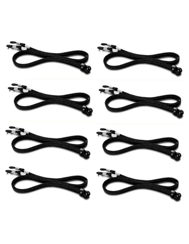 Correa de Gafas Deportivas JUASHINE 8 Pcs Ajustable Antideslizante