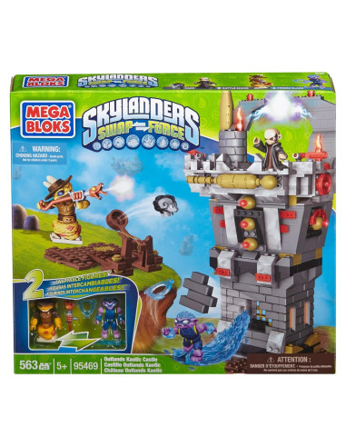 Castillo Caótico de Outlands Mega Bloks Skylanders 39x6x36cm