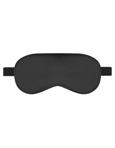 Máscara de Sueño de Seda Ukissim Ajustable Lavable - Negro