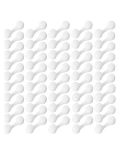 Filtros Nasales Desechables Tondiamo 100 Piezas Blanco