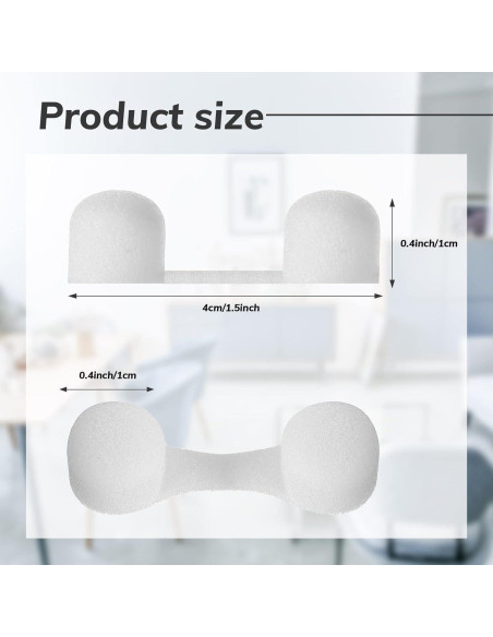 Filtros Nasales Desechables Tondiamo 100 Piezas Blanco Filtros Nasales Desechables Tondiamo 100 Piezas Blanco