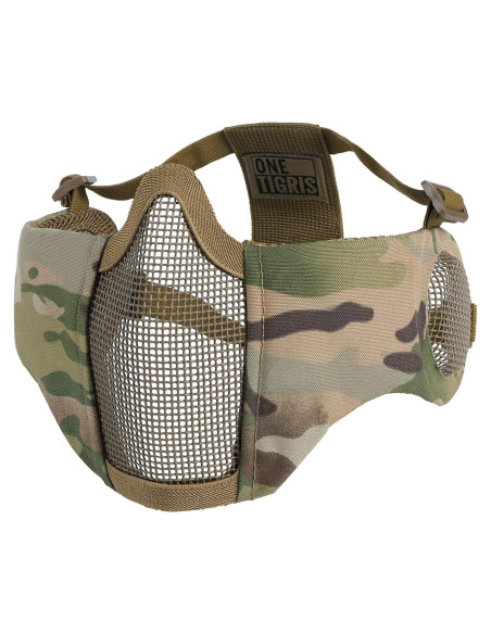 Máscara Táctica Plegable OneTigris con Protección para Oídos Máscara Táctica Plegable OneTigris con Protección para Oídos