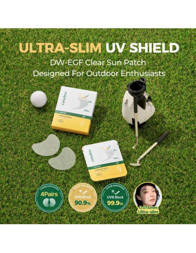 Parche Solar Claro EASYDEW DW-EGF - Protección UV Avanzada
