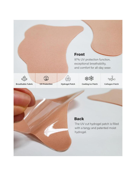 Parche Solar UV Cut SHIONLE Tipo-B 4 Piezas Hidratante Parche Solar UV Cut SHIONLE Tipo-B 4 Piezas Hidratante