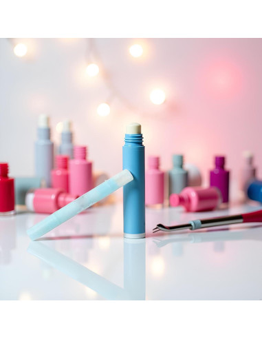 Lápiz Corrector de Esmalte de Uñas Rosojodg Azul Recargable