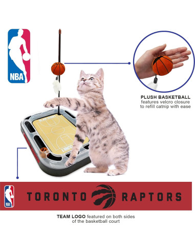 Juguete Rascador para Gatos NBA Pets First Baloncesto 36 x 28 cm