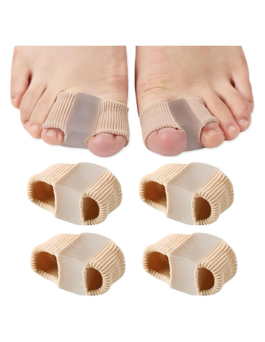 Separadores de Dedos para Juanetes Whycalon 4 Piezas Gel
