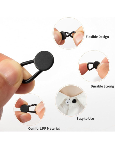 12 Extensores de Cuello Ajustables Mahaohao - 4 Colores 12 Extensores de Cuello Ajustables Mahaohao - 4 Colores
