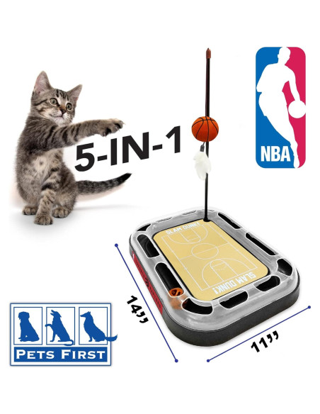 Juguete Rascador para Gatos NBA Pets First Baloncesto 36 x 28 cm Juguete Rascador para Gatos NBA Pets First Baloncesto 36 x 28 cm