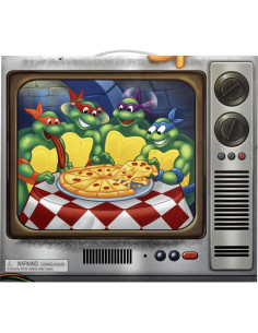 Paquete de 4 Tortugas Ninja Mutantes Adolescentes Playmates 2