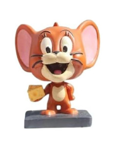 Figura de Jerry Mouse 7 cm - Poliresina Pintada a Mano
