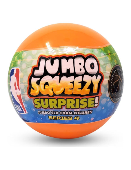Figura Jumbo Aplastable SqueezyMates NBA 2025 - 10.16 cm Figura Jumbo Aplastable SqueezyMates NBA 2025 - 10.16 cm