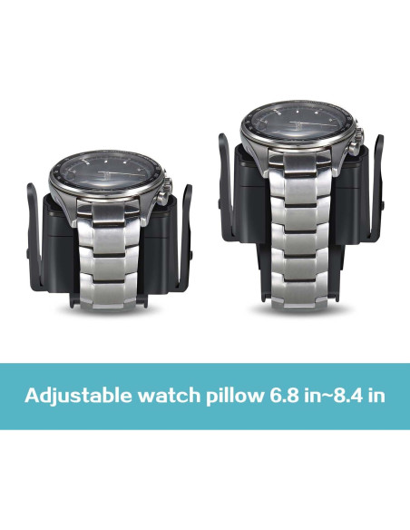 Enrollador de Reloj Automático HiPai con Motor Silencioso 15.24x15.75cm Enrollador de Reloj Automático HiPai con Motor Silencioso 15.24x15.75cm
