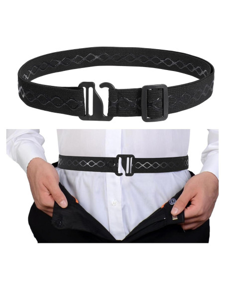 Cinturón Ajustable Antideslizante para Camisa Unisex Cinturón Ajustable Antideslizante para Camisa Unisex