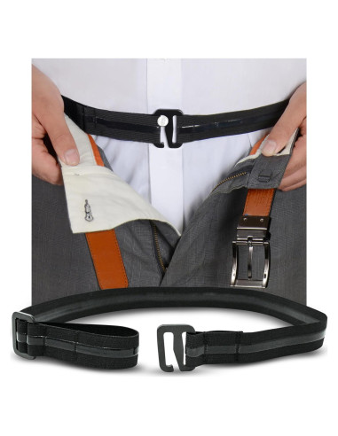 Cinturón Tuck-It Camisa Stay para Hombres Estándar 28-40"