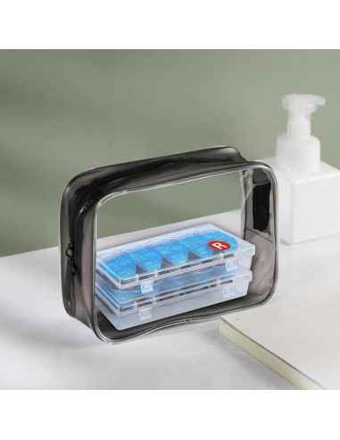 Organizador de Lentes de Contacto MUSHENJI - 2 Cajas Portátiles