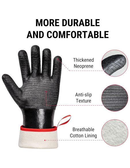 Guantes de BBQ ThermoPro TP100 Resistentes al Calor 500C Guantes de BBQ ThermoPro TP100 Resistentes al Calor 500C