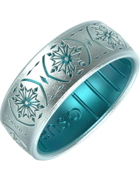 Anillo de Silicona Enso Rings Disney Elsa - Talla 7 - 7.9mm Anillo de Silicona Enso Rings Disney Elsa - Talla 7 - 7.9mm