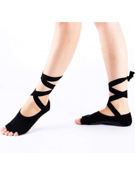 Calcetines de Yoga Antideslizantes para Mujeres Talla 35-40 Calcetines de Yoga Antideslizantes para Mujeres Talla 35-40