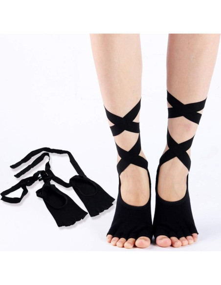 Calcetines de Yoga Antideslizantes para Mujeres Talla 35-40 Calcetines de Yoga Antideslizantes para Mujeres Talla 35-40