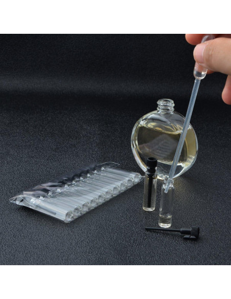 Frascos de Vidrio Vacíos Enslz 100Pcs 2ml para Perfume Frascos de Vidrio Vacíos Enslz 100Pcs 2ml para Perfume