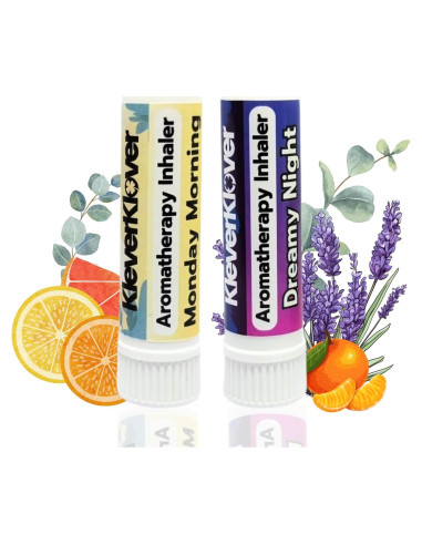 Inhalador Nasal Aromaterapia 100% Natural - 2 Pcs