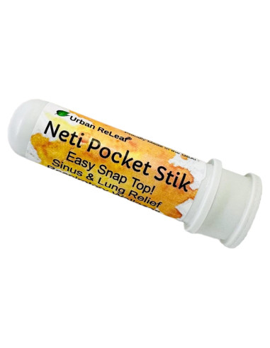 Inhalador Nasal Urban ReLeaf Neti Pocket Stick Aceites Esenciales