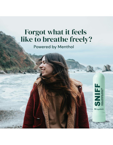 Palitos Nasales Sniff YogaMedic - Inhalador Natural 3 Unidades