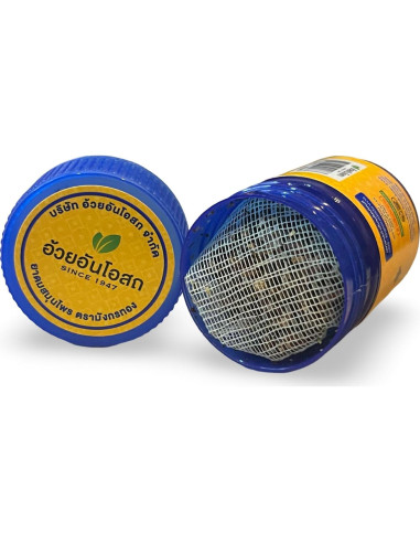 Inhalador Herbal Dragón Dorado 100% Natural 4cm x 5.5cm