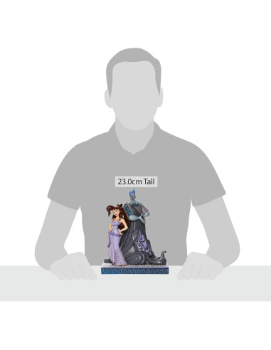 Figurita Enesco Tradiciones Disney Jim Shore Meg y Hades 17.8cm