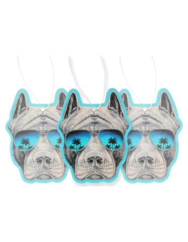 Ambientador de coche Fresh Fresheners - 3 paquetes aroma natural