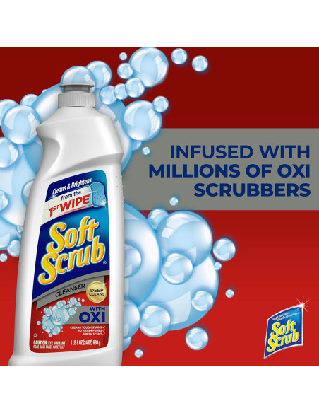 Limpiador Multiusos Soft Scrub Oxi 1.02L - Paquete de 6 Limpiador Multiusos Soft Scrub Oxi 1.02L - Paquete de 6