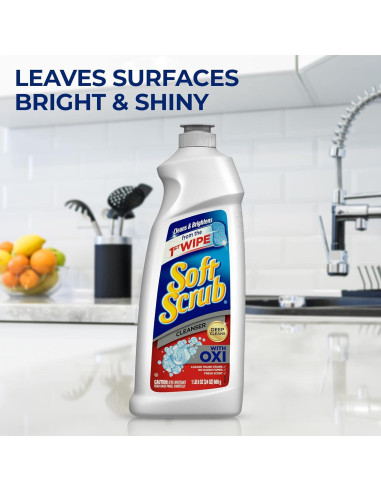 Limpiador Multiusos Soft Scrub Oxi 1.02L - Paquete de 6