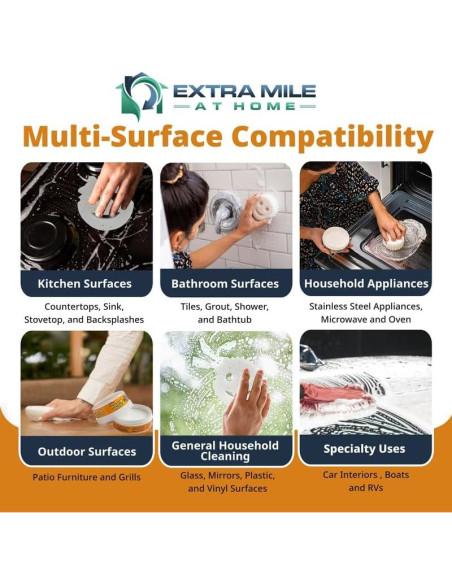 Limpiador Natural Power Paste Extra Mile 348g con Cepillo Flexible Limpiador Natural Power Paste Extra Mile 348g con Cepillo Flexible