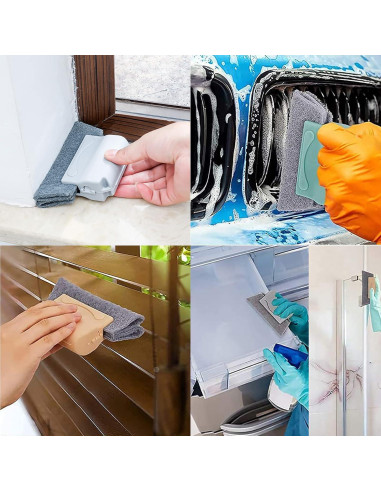 Juego de 5 Cepillos Mágicos UpTuoLi para Limpiar Ventanas