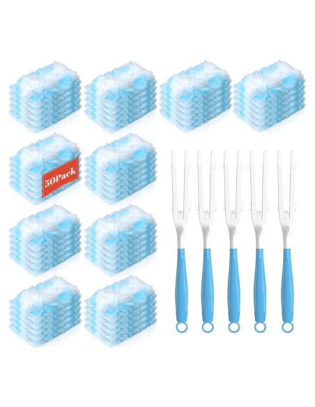 Recargas Duster Swiffer LYASIL - 50 Recargas + 5 Mangos Recargas Duster Swiffer LYASIL - 50 Recargas + 5 Mangos