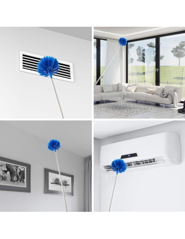 Kit de Limpiador de Telarañas ZZ LAZYCOTTAGE 2 Cabezas 254 cm