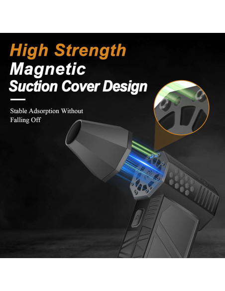 Soplador de Aire Comprimido Portátil uziikl X3 130,000 RPM Soplador de Aire Comprimido Portátil uziikl X3 130,000 RPM