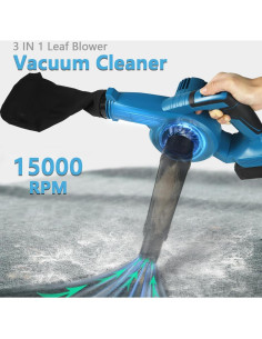 Soplador de Hojas Inalámbrico NEWONE 20V 2 Velocidades 252km/h 2