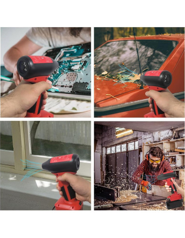 Soplador de Aire Comprimido YRGJDCA 130000RPM Inalámbrico