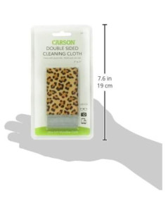 Paño de limpieza de microfibra Carson MF-11 Leopardo Safari 2