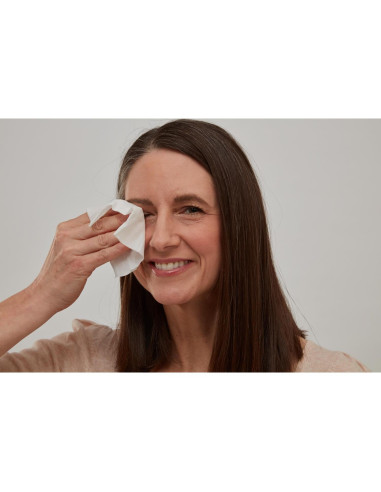 Toallitas para Párpados The Eye Doctor - 80 Unidades para Ojos Sensibles