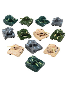 Tanques de Retroceso Kid Fun - Juguetes de Ejército para Niños