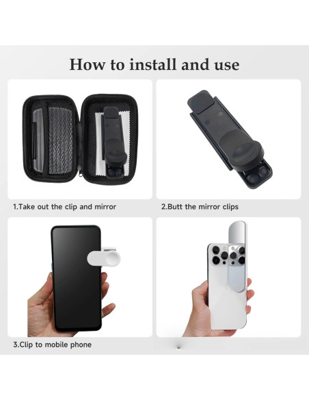Kit de Espejo de Reflexión para Smartphone Yoidesu - HD Kit de Espejo de Reflexión para Smartphone Yoidesu - HD