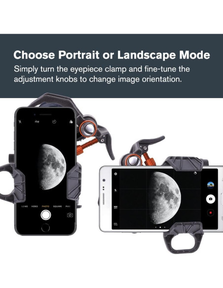 Adaptador Universal Celestron NexYZ DX para Smartphone - 3 Ejes Adaptador Universal Celestron NexYZ DX para Smartphone - 3 Ejes