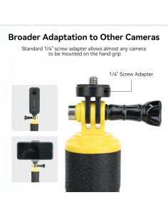 Palo Flotante TELESIN para GoPro Hero 13-6 y cámaras de acción 2